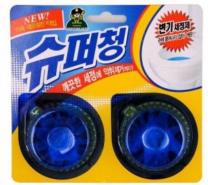 Очиститель для унитаза в таблетках Sandokkaebi Super Chang 40г*2шт Корея