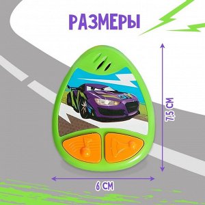 Детский брелок, музыкальный, звуковые эффекты, цвет зелёный