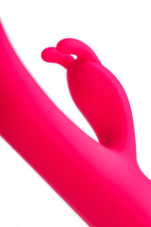 Вибратор для точки G с клиторальной стимуляцией eroTEQ by TOYFA Rablock, силикон, розовый, 23,5 см