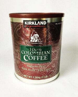 Kirkland 100% Colombian coffee 1.36 кг.