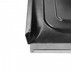 УЦЕНКА Мойка кухонная TRIO, накладная, без сифона, 60х60 см, левая, нержавеющая сталь 0.4мм