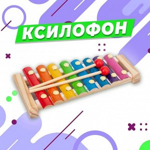 Развивающий набор деревянных игрушек 6в1