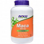 Now Foods, Мака, 500 мг, 250 вегетарианских капсул