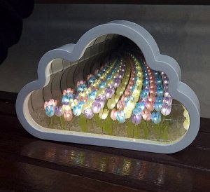 YEAROO TOY Набор для творчества облако с цветами - Маленький ночной светильник облако тюльпан