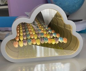 YEAROO TOY Набор для творчества облако с цветами - Маленький ночной светильник облако тюльпан