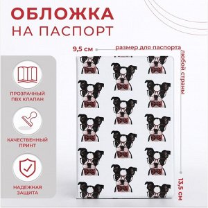 Обложка для паспорта, цвет белый