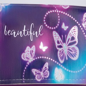 Сумка детская для девочки Beautiful на клапане, фиолетовая