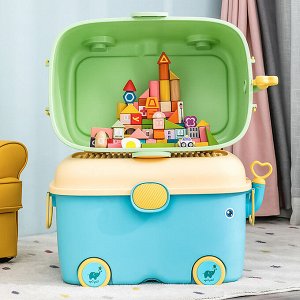 Ящик для хранения игрушек на колесах