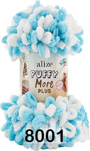 Пряжа Alize Puffy More Plus