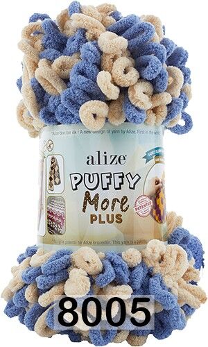 Пряжа Alize Puffy More Plus