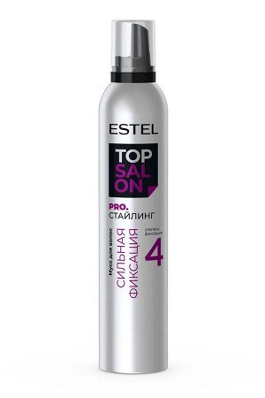 Мусс для волос ESTEL TOP SALON PRO.СТАЙЛИНГ сильная фиксация (350 мл)