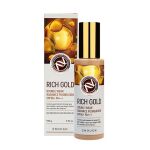 Enough Тональная основа с золотом для сияния кожи 13 тон Rich Gold Double Wear Radiance Foundation SPF50+ PA+