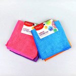 Набор салфеток, 30х30см, 2 шт, микрофибра, ЭКОНОМ 1/12/300