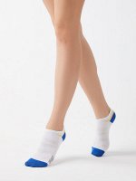 Женские спортивные укороченные носки из хлопка