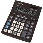 Калькулятор настольный Citizen Business Line CDB1601-BK, 16 разрядов, двойное питание, 155*205*35мм, черный
