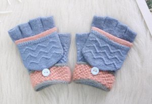 Перчатки-варежки детские утепленные цвет: 6
