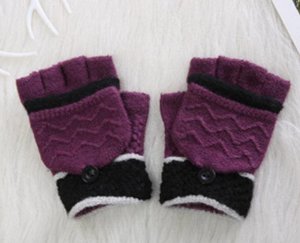 Перчатки-варежки детские утепленные цвет: ФИОЛЕТОВЫЙ