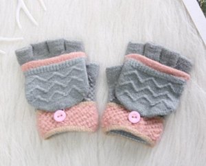 Перчатки-варежки детские утепленные цвет: СЕРЫЙ