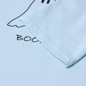 Футболка детская MINAKU: Exclusive print, голубая.