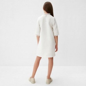 Платье для девочки MINAKU: PartyDress, цвет белый, рост