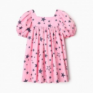Платье детское KAFTAN "Звезды", розовый