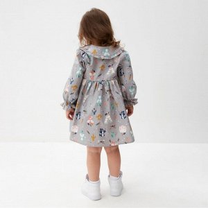 Платье детское с воротником KAFTAN «Зверята»