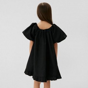 Платье детское KAFTAN "Cute", размер 30 (98-104см), черный