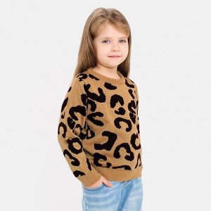 Джемпер детский леопардовый KAFTAN, 34 (122-128 см)