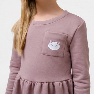 Платье детское KAFTAN "Dream" 36 (134-140), коричневый