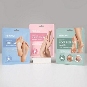 Пилинг-носочки для ног FarmStay Essential Foot Peeling Mask, 1пара (13гр.)