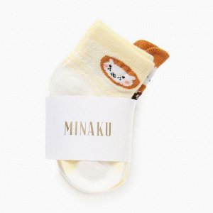 Набор детских носков 5 пар MINAKU "Lion", р-р 9-12 см
