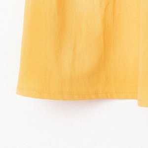Платье детское с карманом KAFTAN 30 (98-104 см), жёлтое