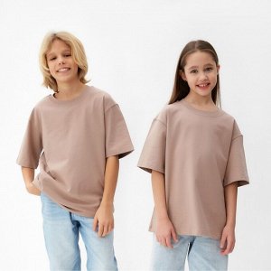 Футболка детская MINAKU:Basic line kids цвет бежевый.