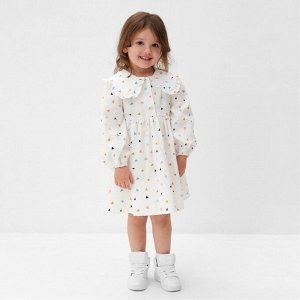 Платье детское с рюшами KAFTAN размер, белый