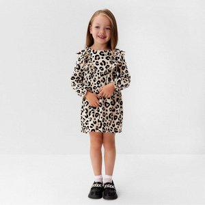 Платье детское с рюшами KAFTAN Trendy 34 (122-128 см)
