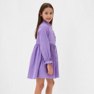Платье для девочки MINAKU цвет фиолетовый
