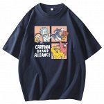Футболки OVERSIZE с принтами