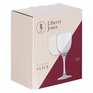 Liberty Jones Набор рюмок Alice в подарочной упаковке, 65 мл, 2 шт.