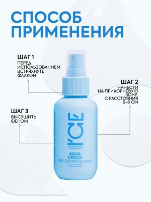 Натура Сиберика Шампунь сухой для волос 100 мл ICE by NATURA SIBERICA