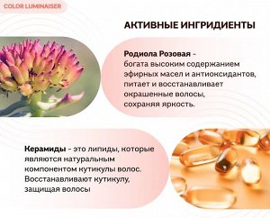 Натура Сиберика  Шампунь для окрашенных волос Ламинирующий 250 мл ICE by NATURA SIBERICA