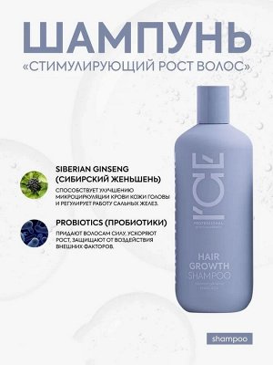 Натура Сиберика Шампунь Стимулирующий рост волос 400 мл ICE by NATURA SIBERICA
