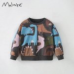 Свитшот для мальчика с принтом MALWEEE