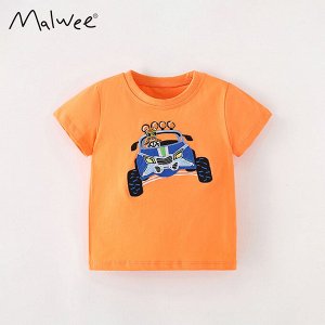 Детская футболка с принтом Автомобиль