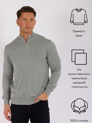 Джемпер Джемпер DAIROS это классический мужской трикотаж на молнии, выполненный из 100% хлопка средней плотности. Благодаря этому материалу, джемпер обеспечивает комфорт и мягкость на ощупь.
Модель пр