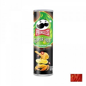 Pringles Chili Lemon Crab 110g - Принглс лимон с крабом