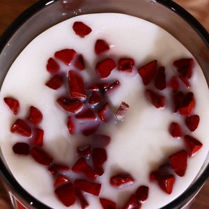 Свеча соевая «7 чакр», с кристаллами, 200 г, Муладхара