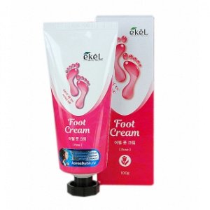 Ekel Крем д/ног Foot Cream ROSE, Роза 100 г, туба