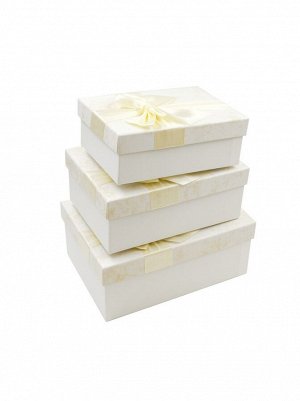 Коробка картон 22 х15 х9,5 см набор 3 шт с лентой HS-61-65,74,76