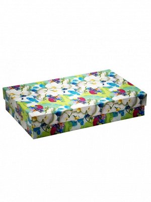 Коробка картон 32 х20 х6 см прямоугольник большой 54
