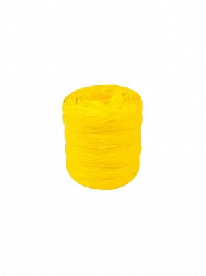 Рафия 200 м синтетическая цвет лимонный PL 07 арт.00050133